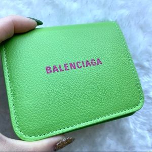 Brand new BALENCIAGA green wallet